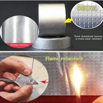 Foil Tape- Aluminium Foil Waterproof Sealan Tape for RV Repair, Window